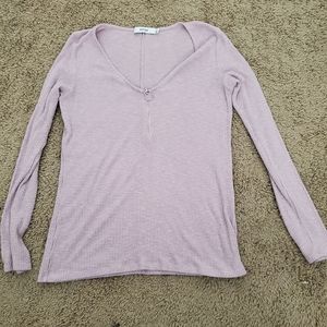 Lilac long sleeve sweater